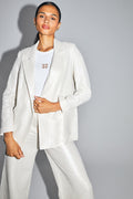 Le Blazer Jimmy En Coton Bio Brillant Texturé