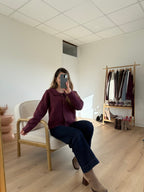 Gloria cardigan Burgundy