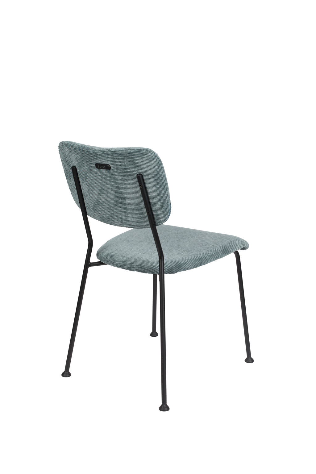 Benson - Chaise De Salle À Manger - Tissu - Gris/Bleu