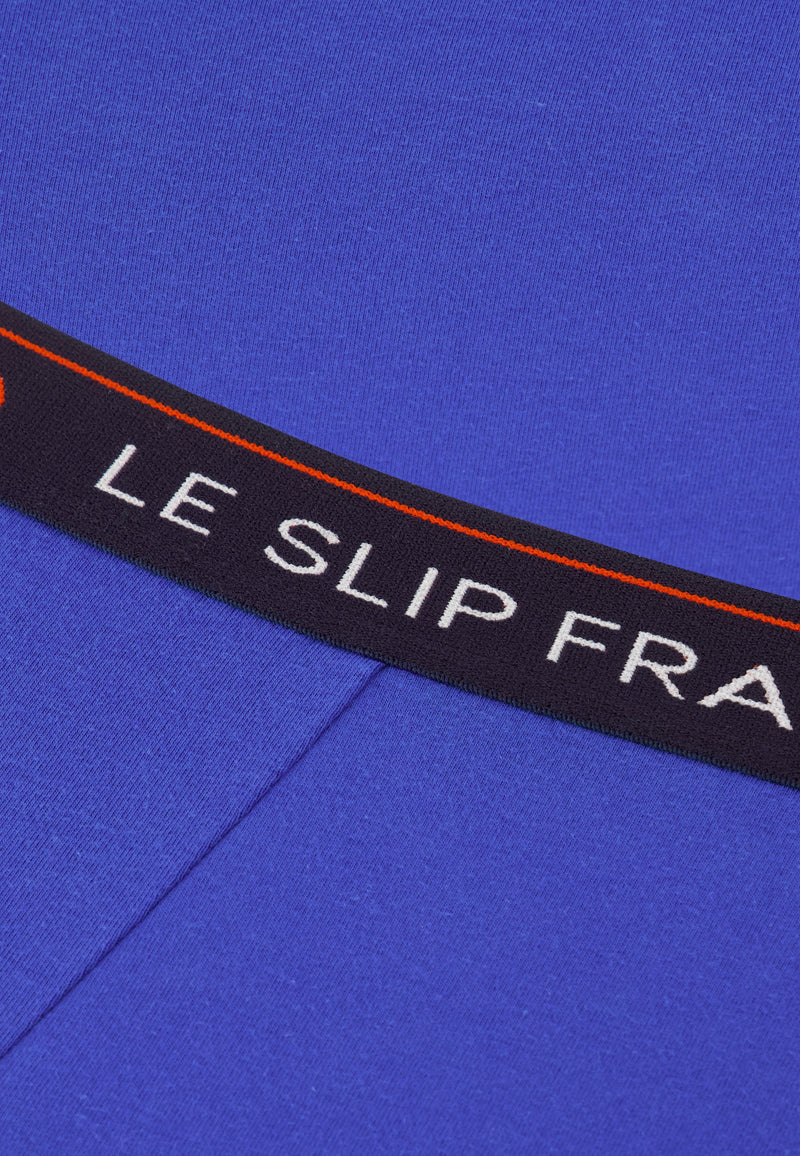 Slip En Coton - Intrépide Bleu Eblouissant