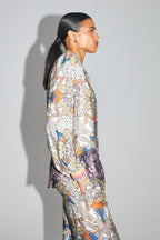 Camisa The Darline, estampado Shikra