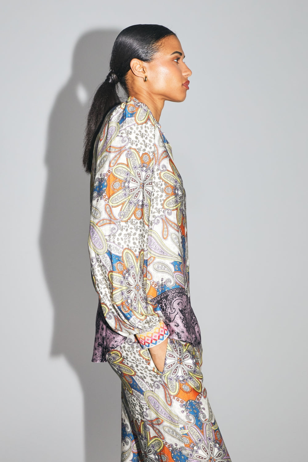 Camisa The Darline, estampado Shikra