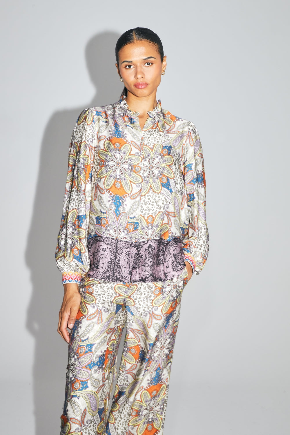 Camisa The Darline, estampado Shikra