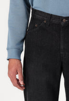Jeans da lavoro Utility, vestibilità comoda - Denim nero - Uomo