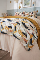 Bout De Lit - Gaze De Coton Imprimée - Julia