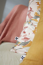 Clarence - Funda de almohada - Gasa de algodón estampada