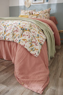 Bout De Lit - Gaze De Coton Imprimée - Clarence