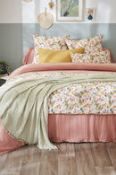 Bout De Lit - Gaze De Coton Imprimée - Clarence