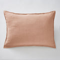 Soline - Funda de almohada - Lino Lavado - Rosa Viejo