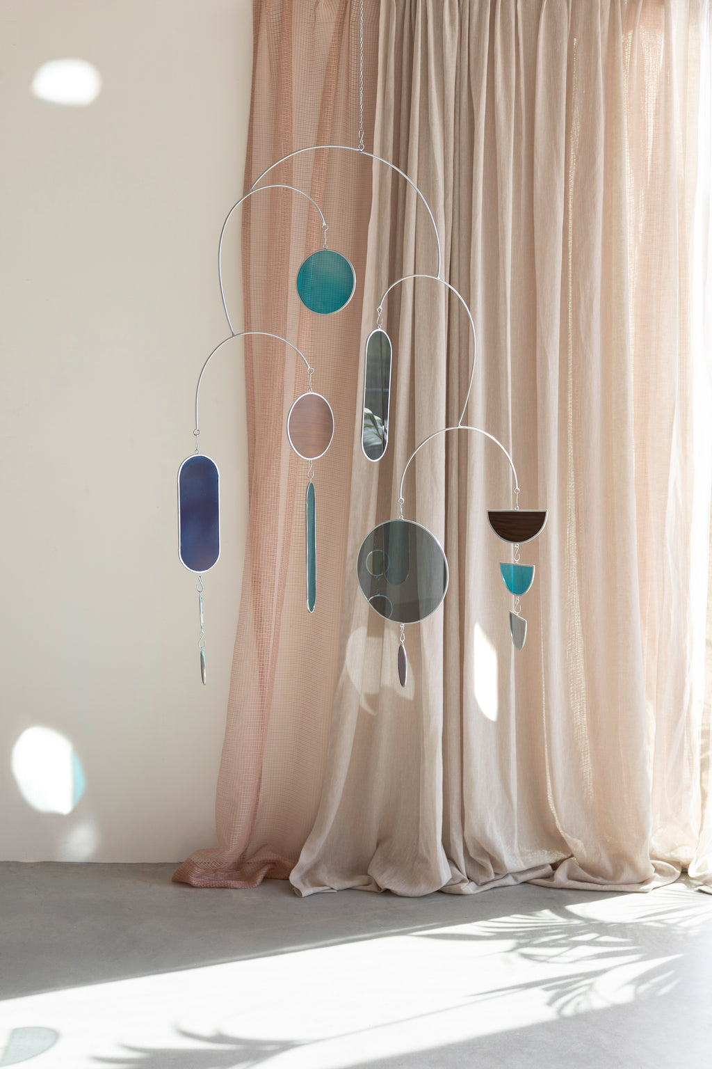 Sparkle Sun Catcher - Decoration - Glass - Brown