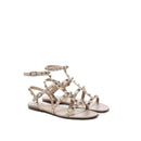 Sandales - Valentino Garavani Rockstud Flat - Beige