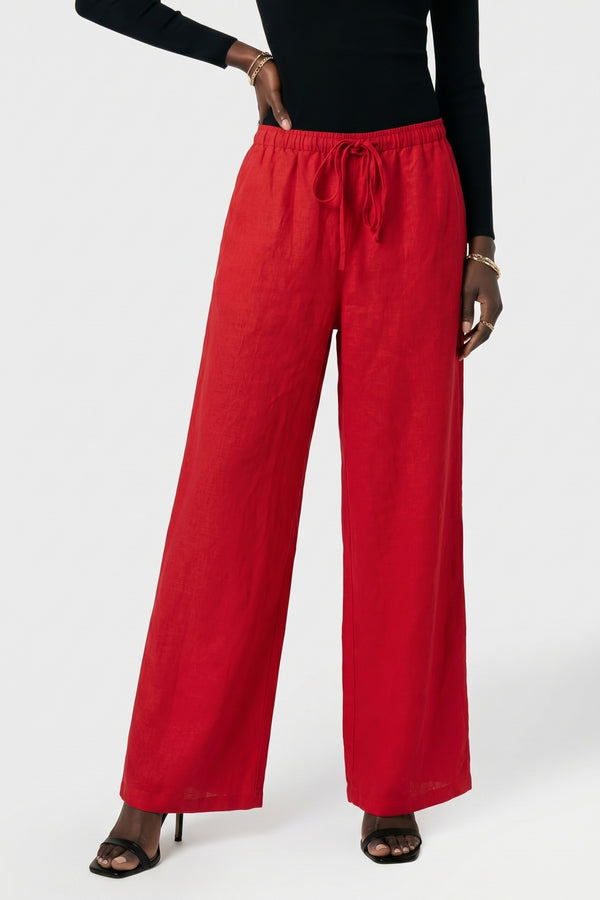 Pantaloni St Thalia - Rosso