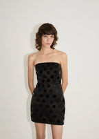 Robe Bustier Courte Miroirs