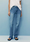 Jean Fiona Flare Taille Normale - Medium Blue