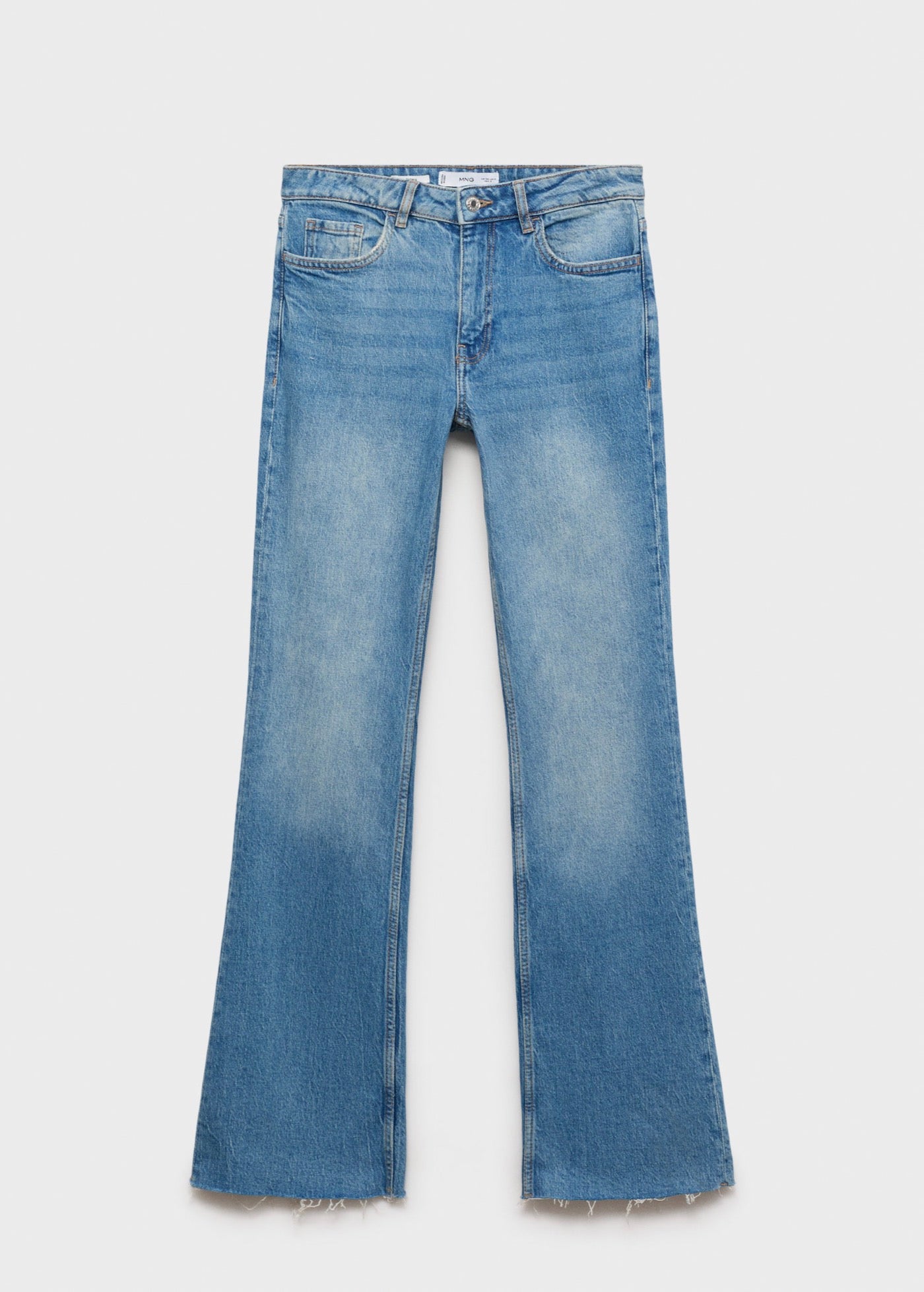 Jean Fiona Flare Taille Normale - Medium Blue