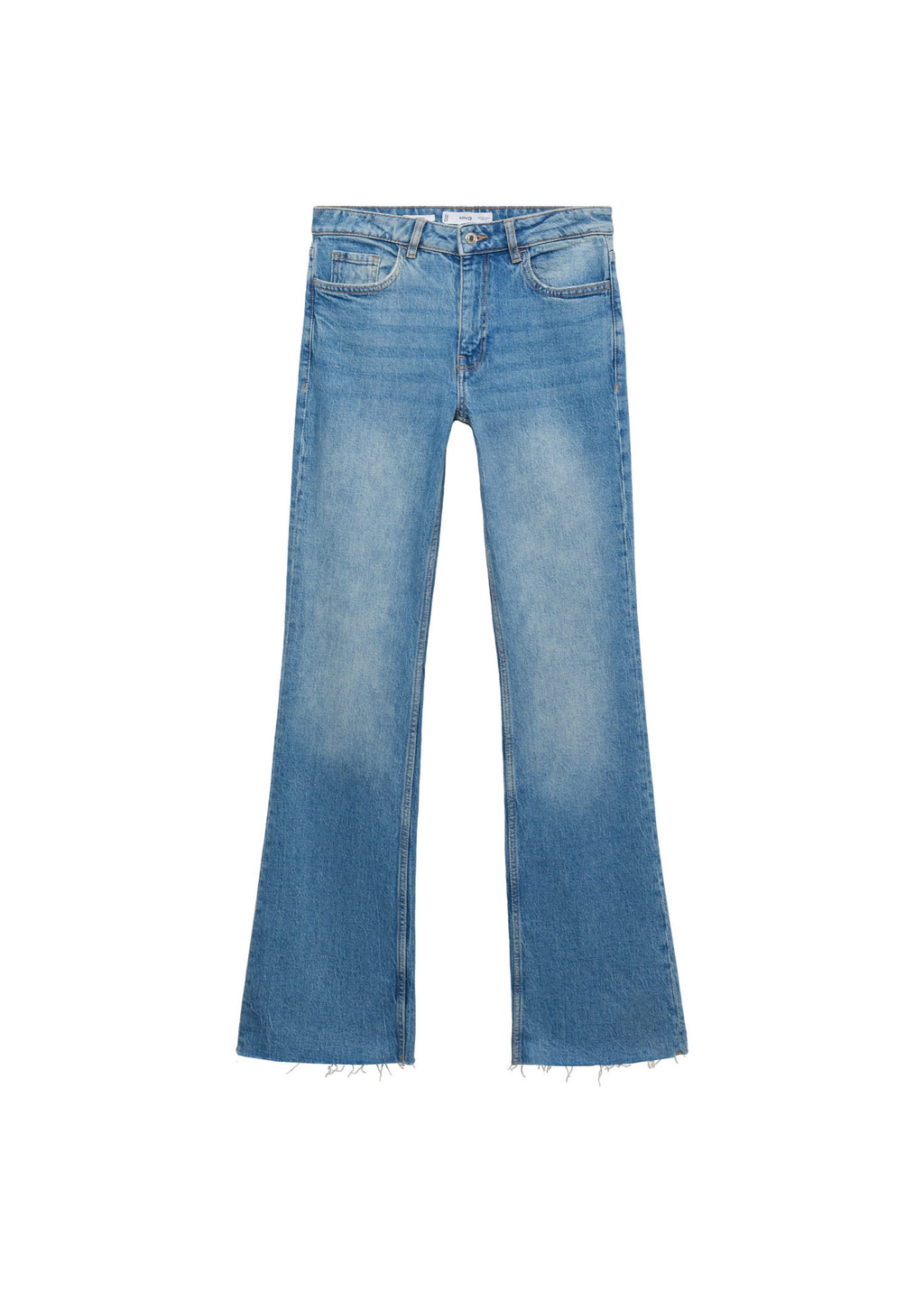 Jean Fiona Flare Taille Normale - Medium Blue