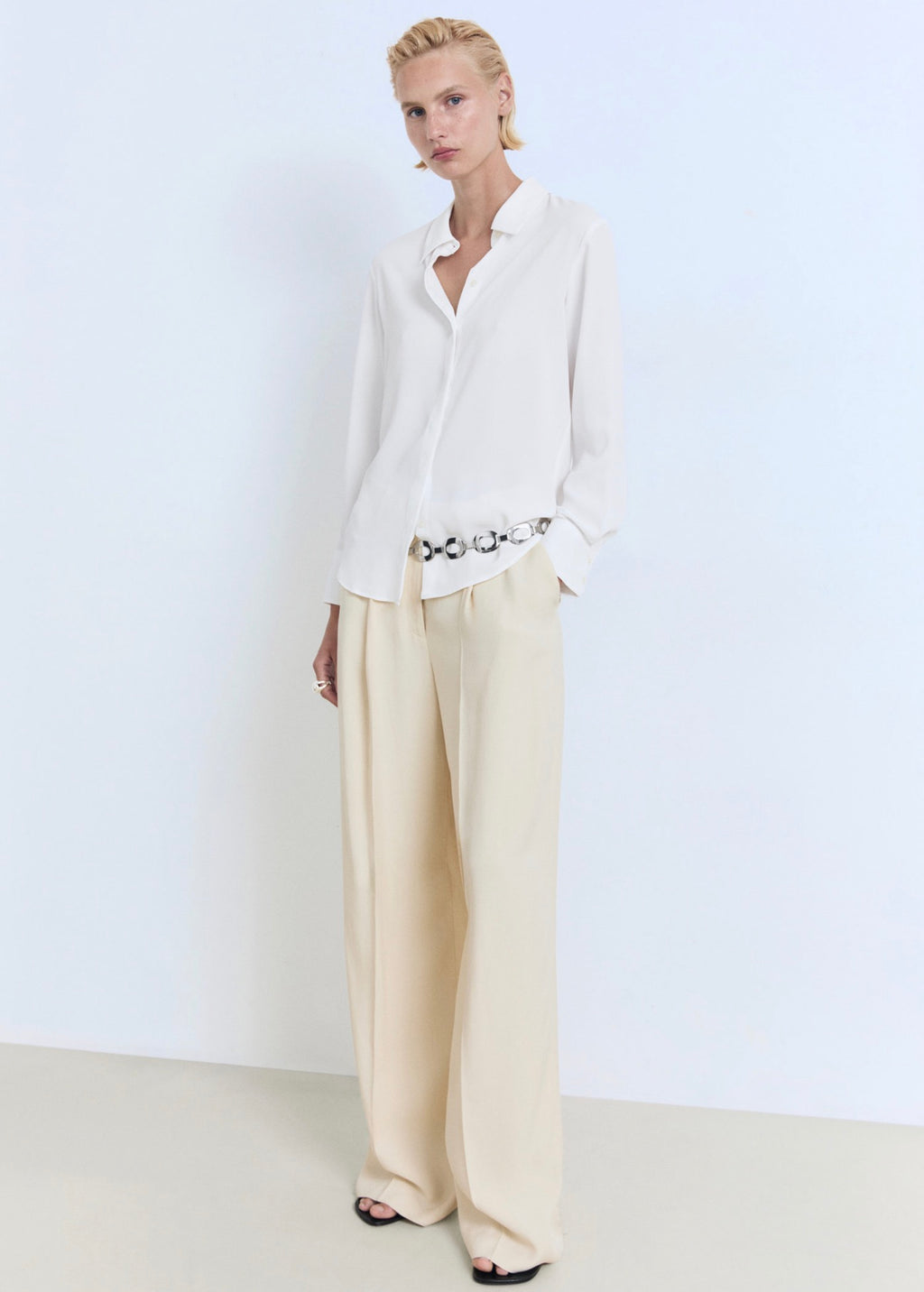 Chemise Fluide Manches Longues