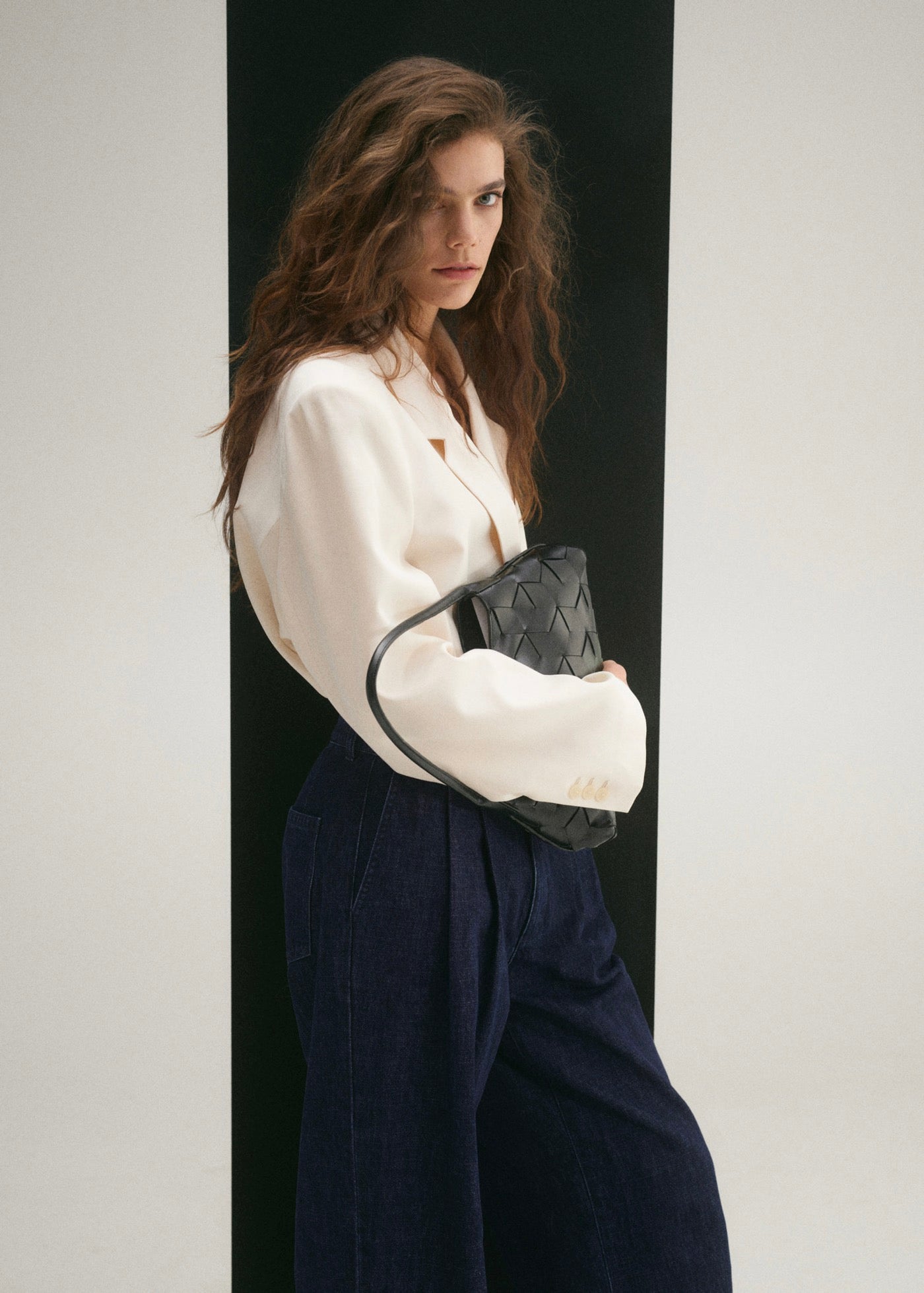 Jean Wideleg Pinces Rinse Wash