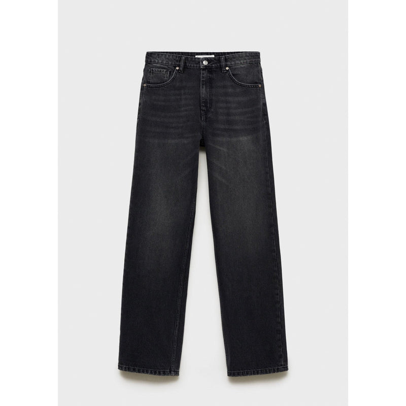 Jean Miami Droit Taille Normale - Black Denim