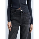 Jean Miami Droit Taille Normale - Black Denim