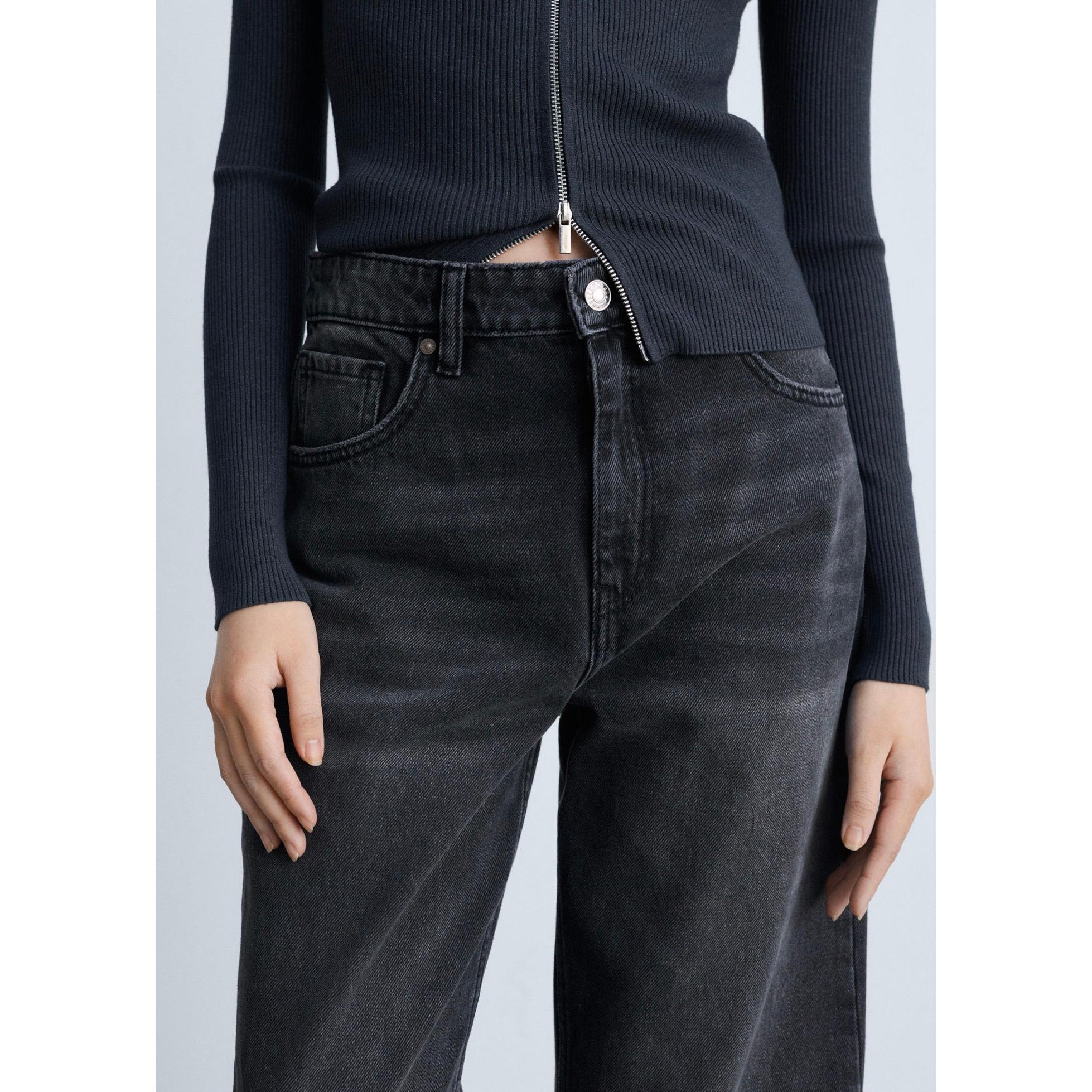Vaquero Miami Recto Talla Normal - Black Denim