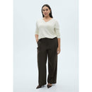 Pull-Over Maille Col En V - Ecru