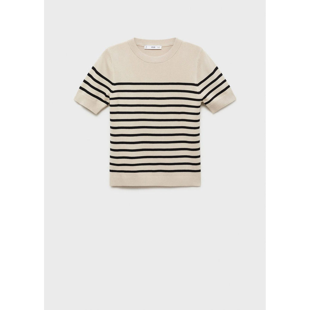 Pull-Over Maille Fine Manches Courtes