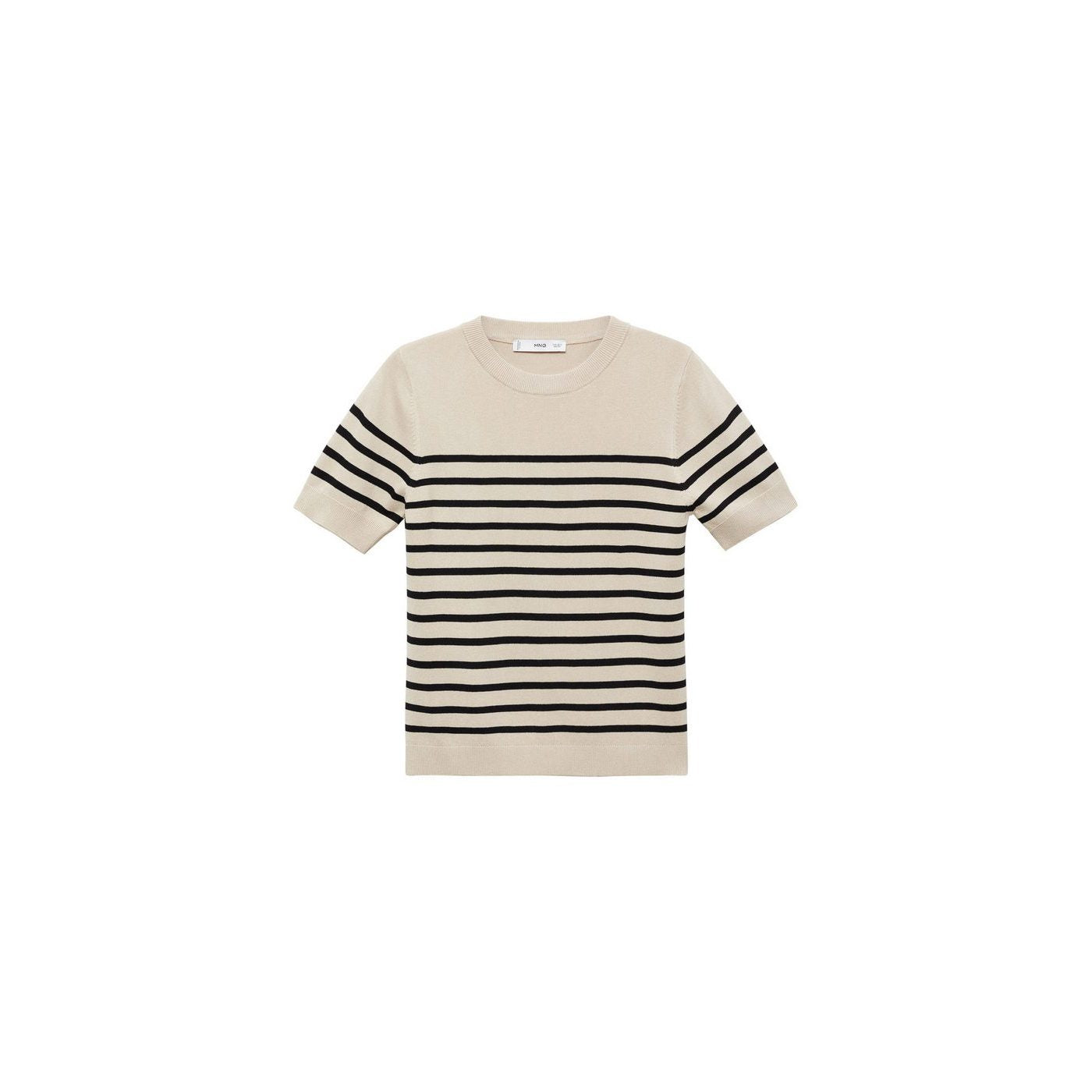 Pull-Over Maille Fine Manches Courtes