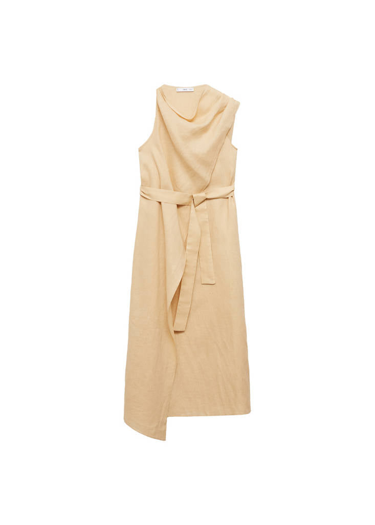 Robe Lin Ceinture