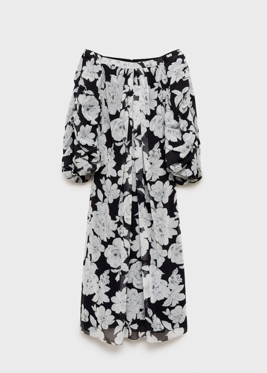 Robe Bustier À Fleurs