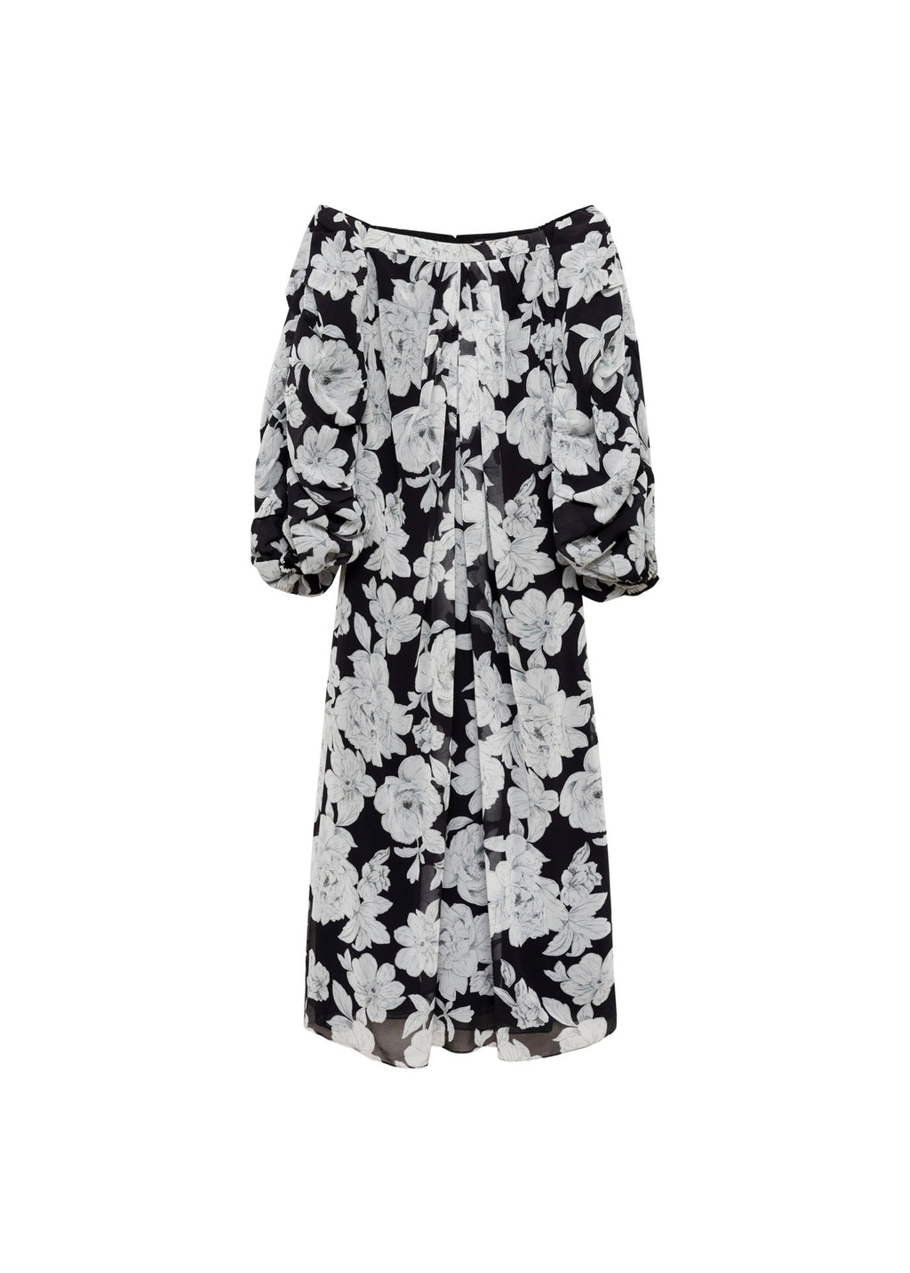 Robe Bustier À Fleurs