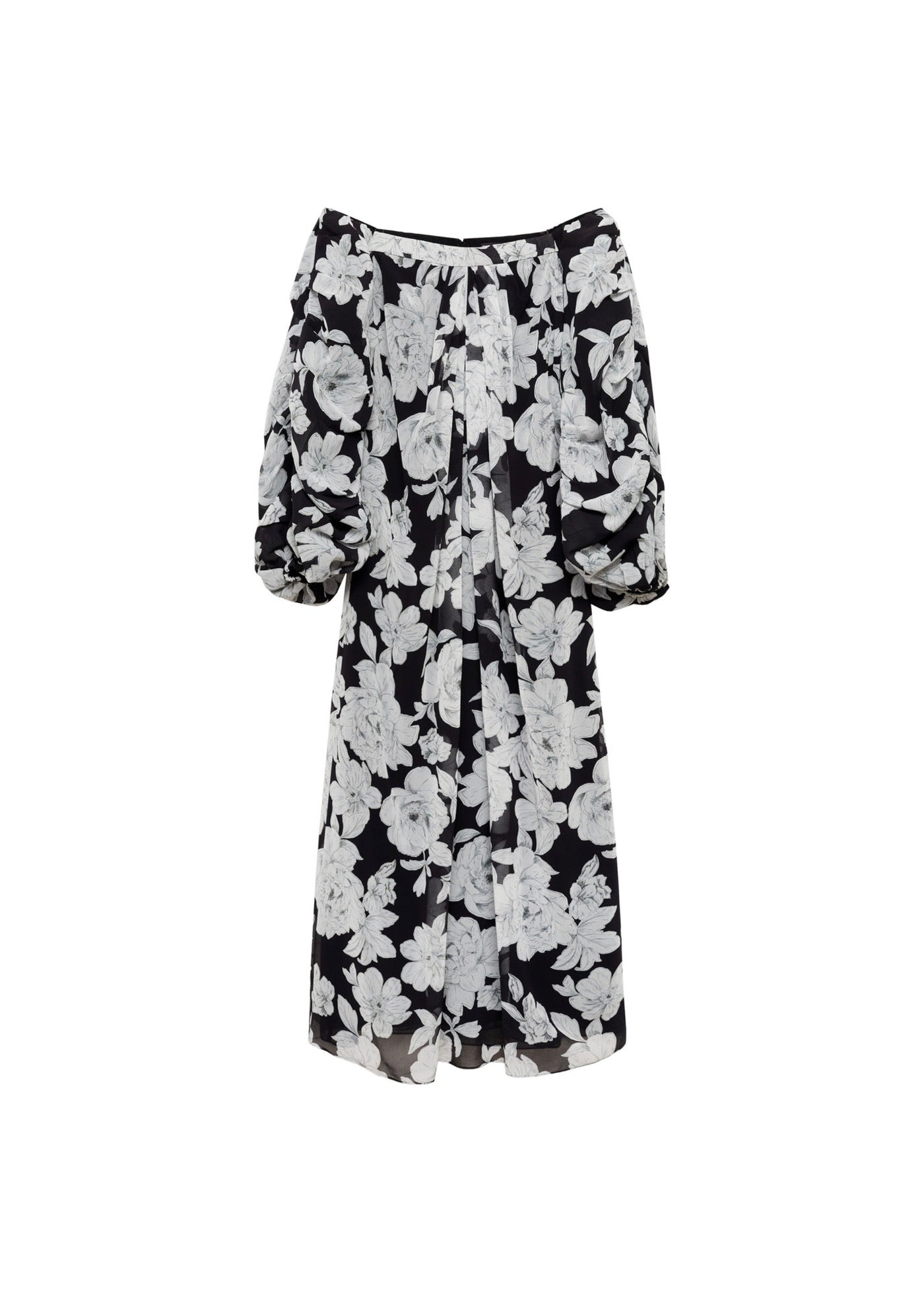 Robe Bustier À Fleurs