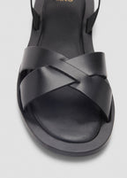Sandales Cuir Bride Et Boucle