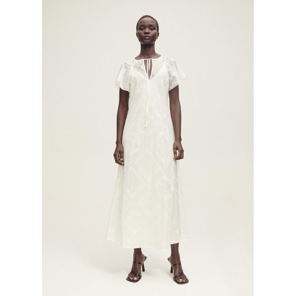 Robe Moss - Blanc