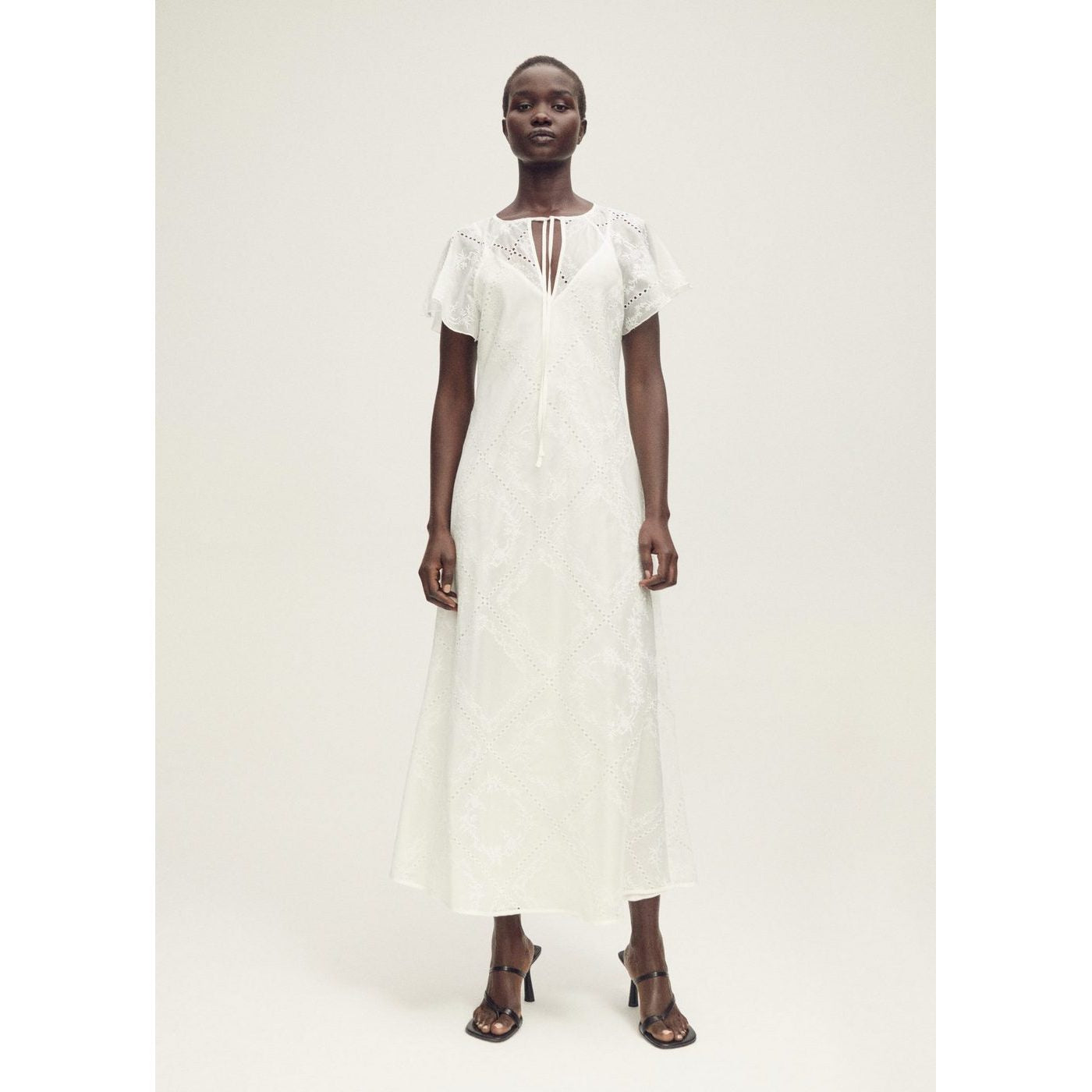 Robe Moss - Blanc