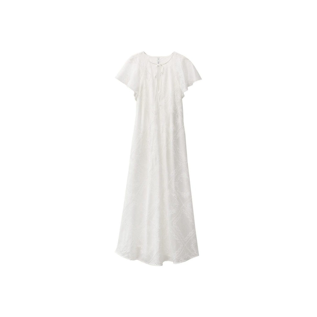 Robe Moss - Blanc