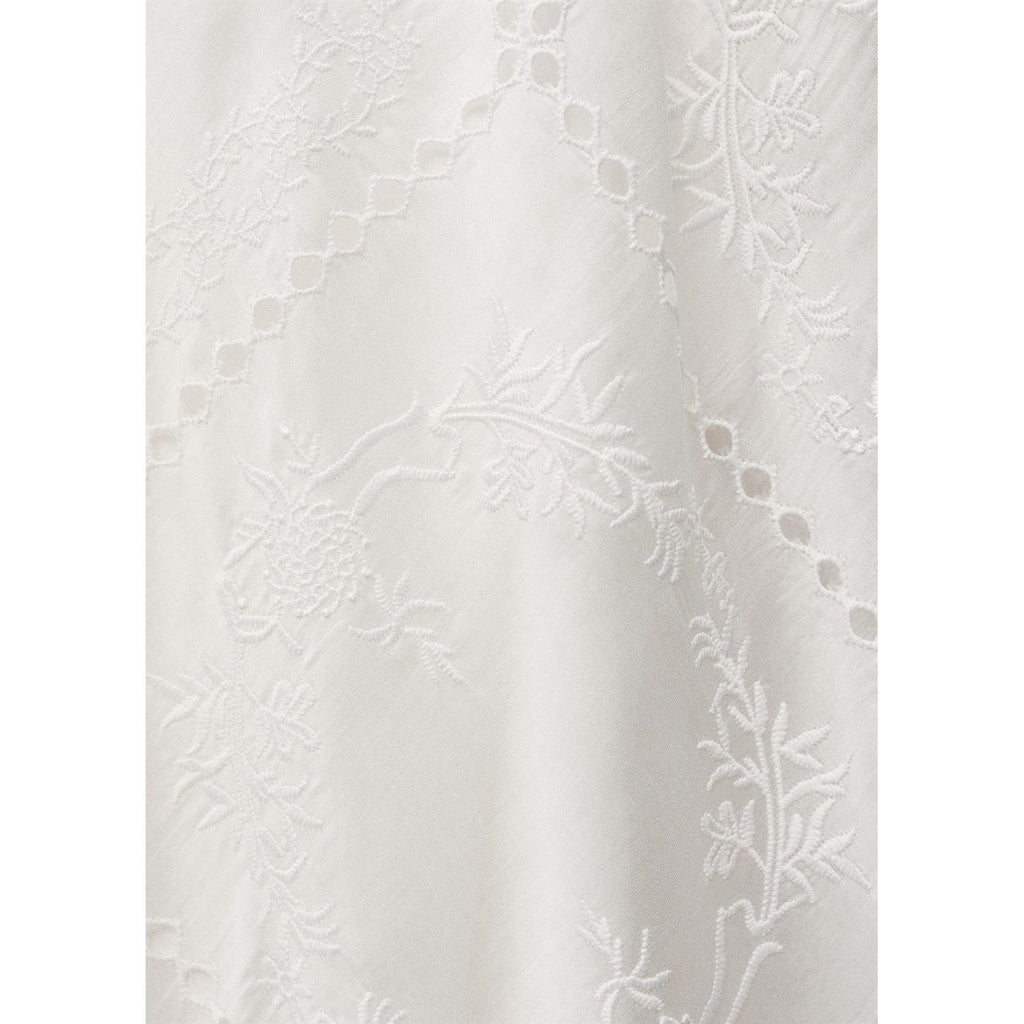 Robe Moss - Blanc