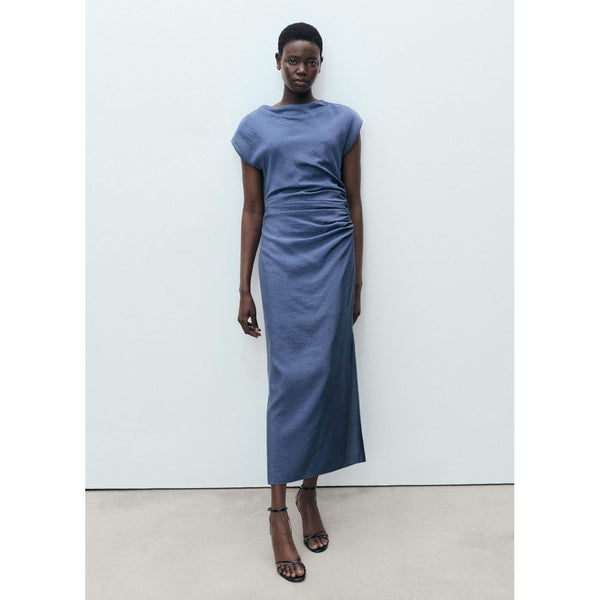 Robe Droite Drapée
