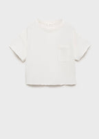 Camiseta Edge Blanco Roto - Niña