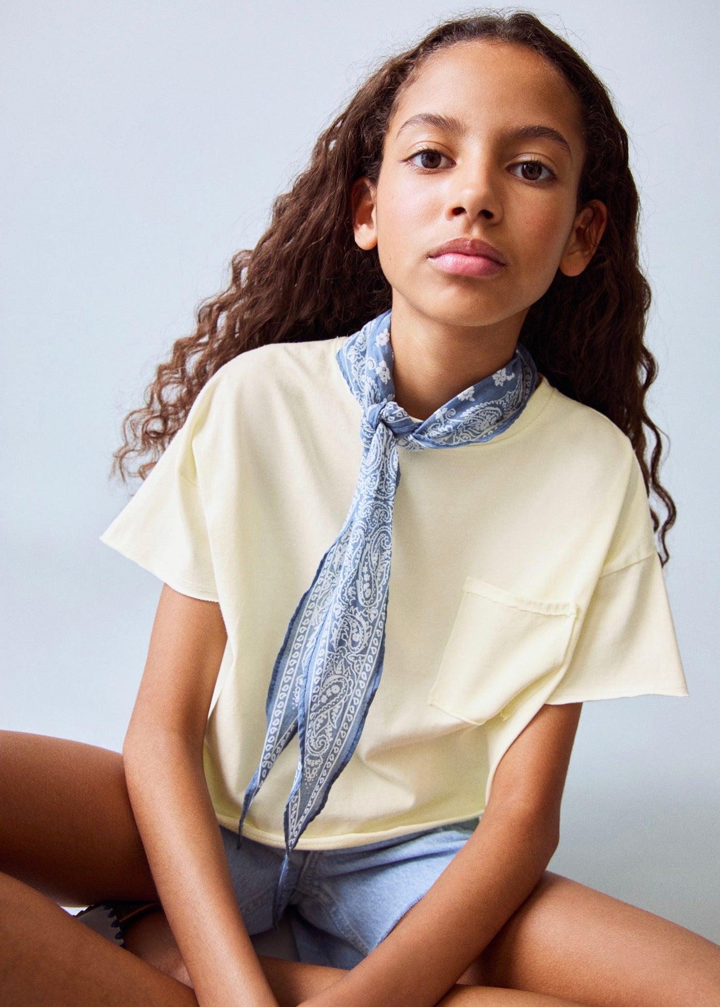 Camiseta Edge Amarillo - Niña