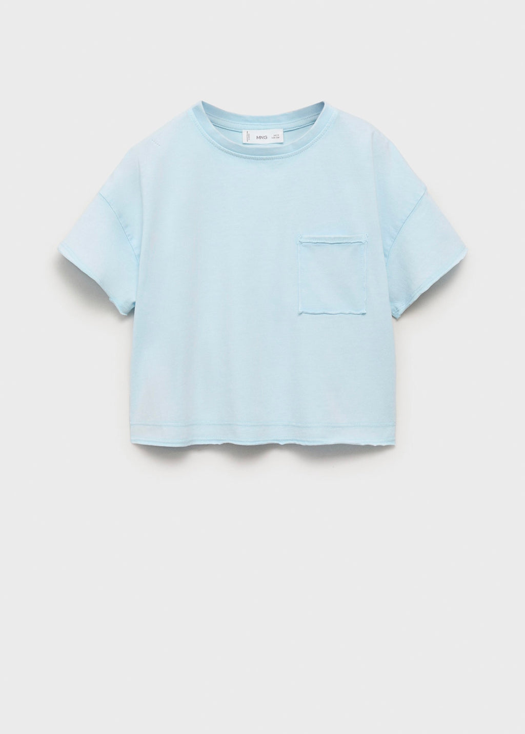 T-Shirt Edge Bleu Ciel - Fille