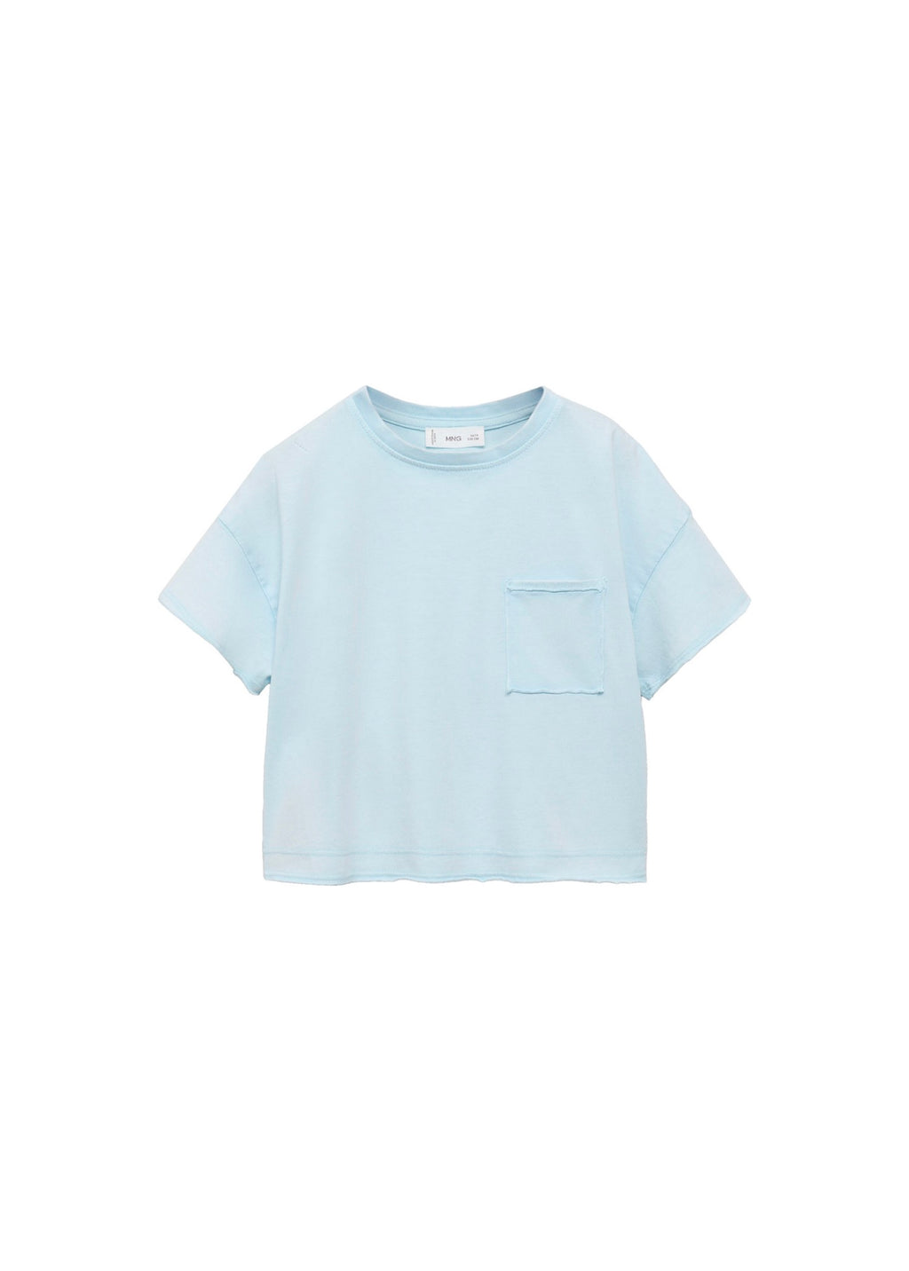 T-Shirt Edge Bleu Ciel - Fille