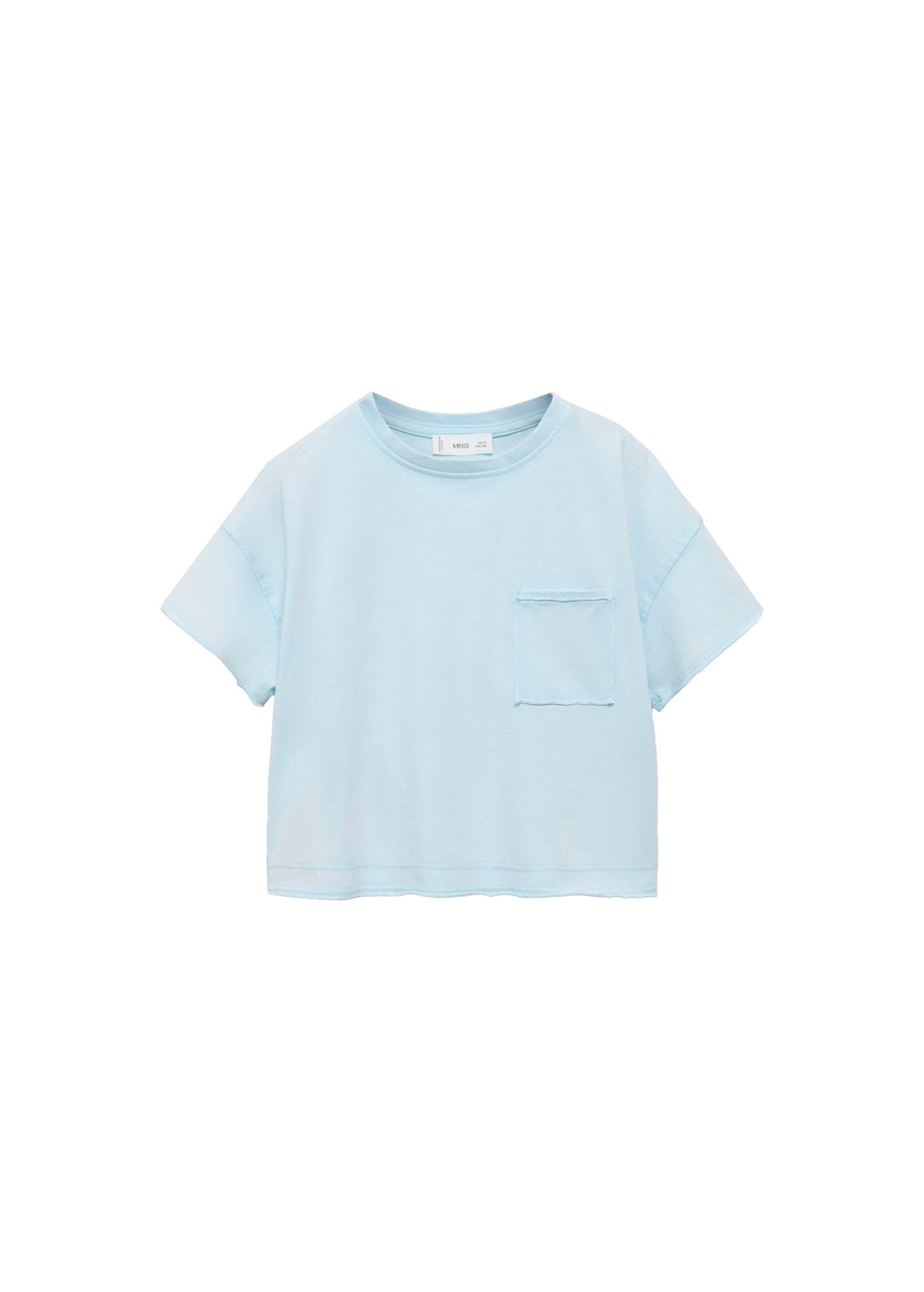 T-Shirt Edge Bleu Ciel - Fille