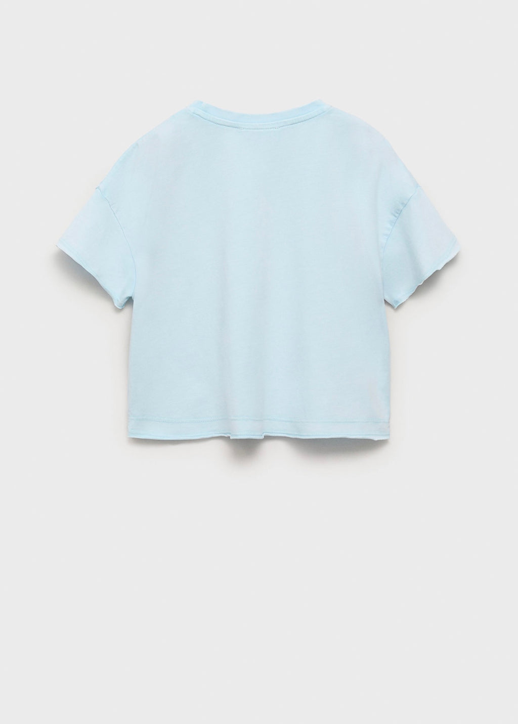 T-Shirt Edge Bleu Ciel - Fille