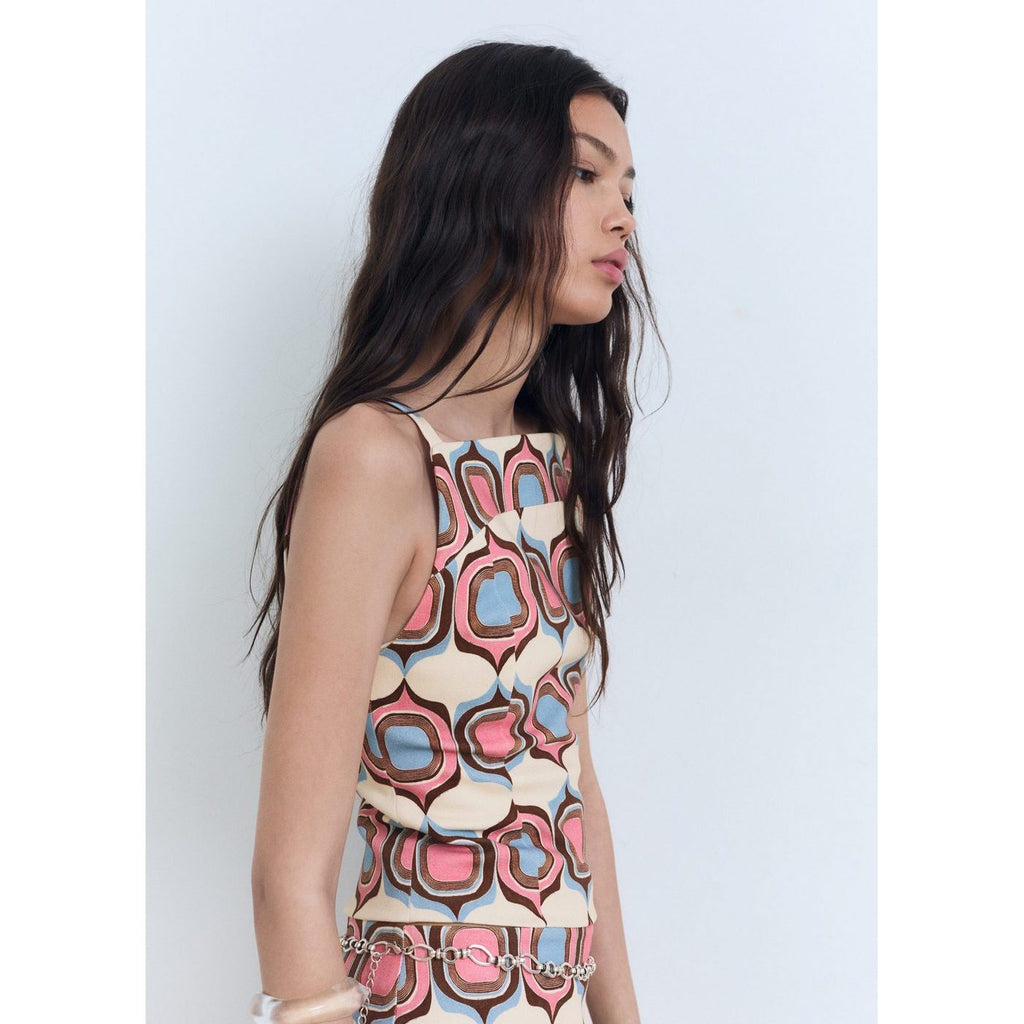 Top Jane - Rose Pastel