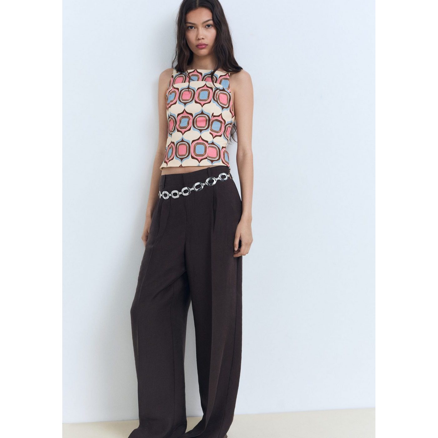 Top Jane - Rose Pastel