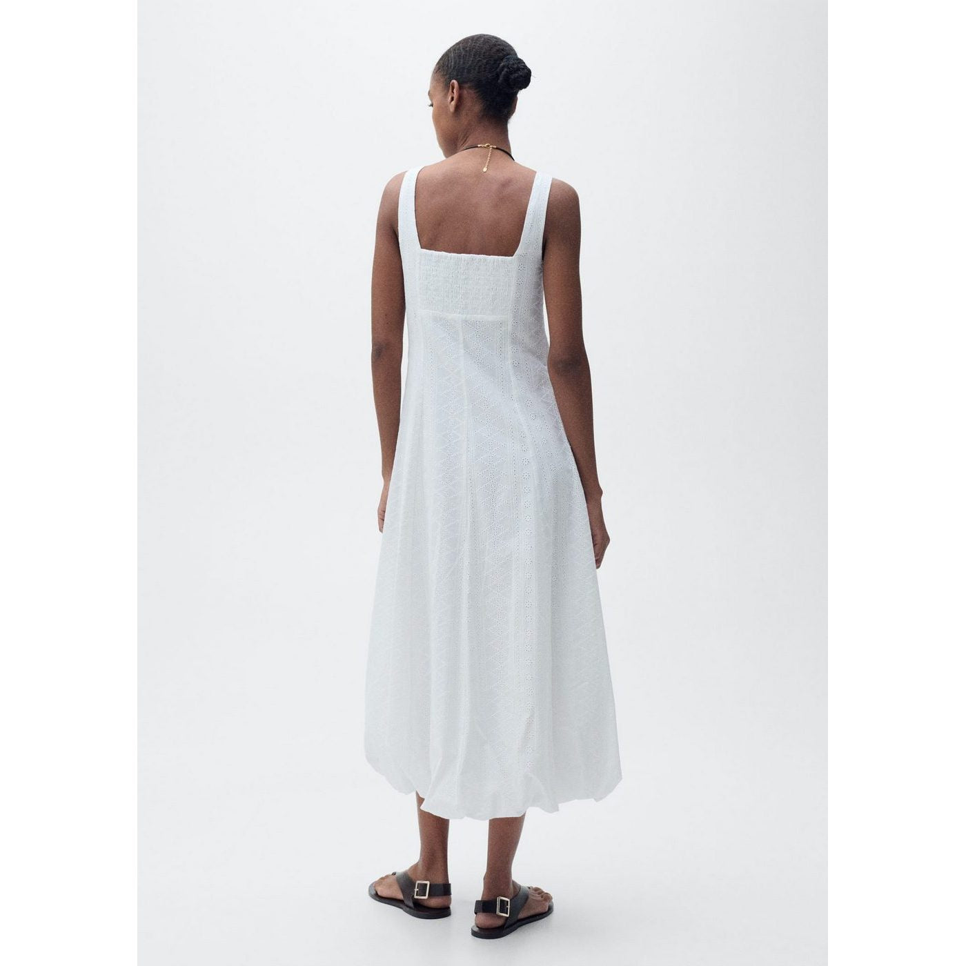 Robe Pleats - Blanc
