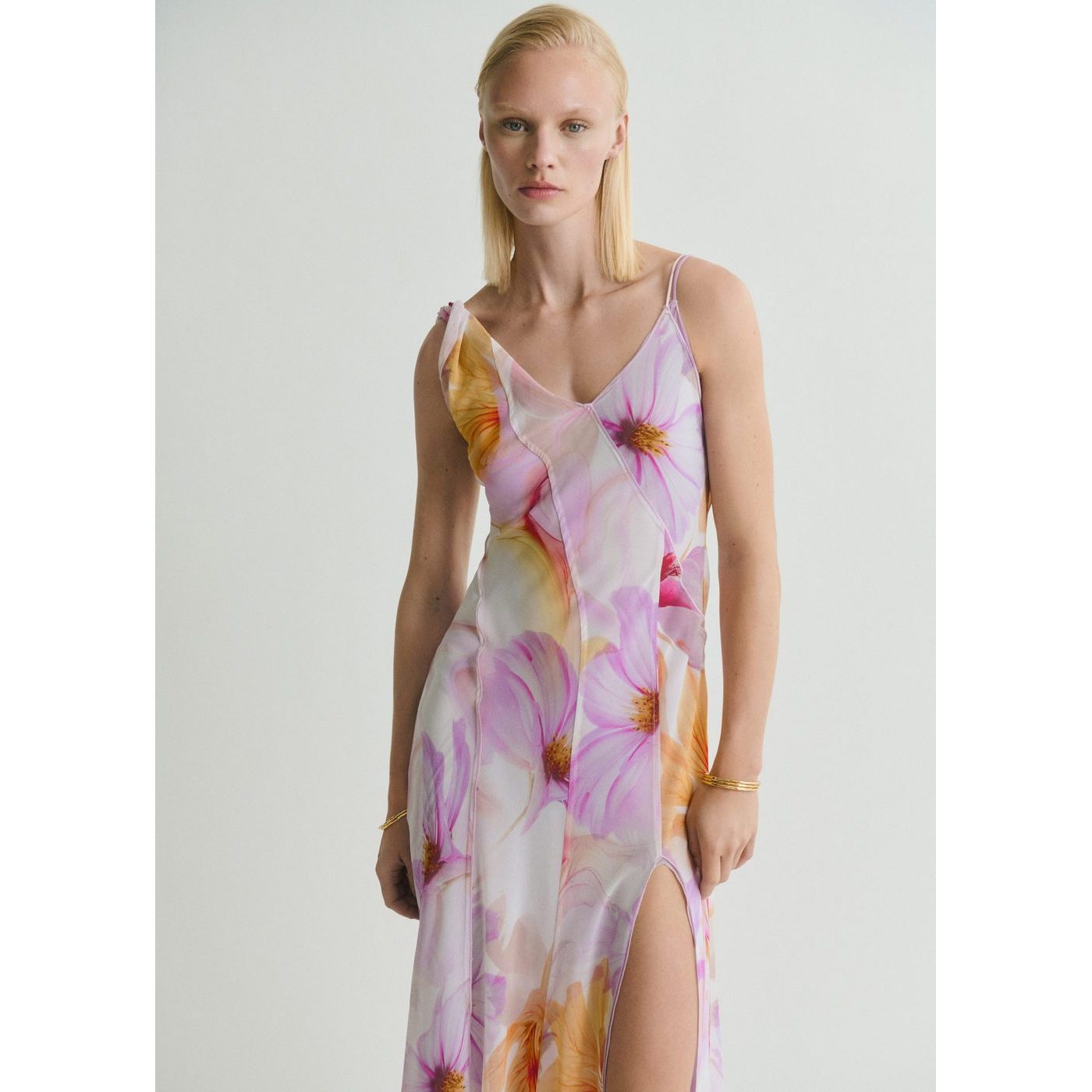 Robe Paula - Violet Clair/Pastel