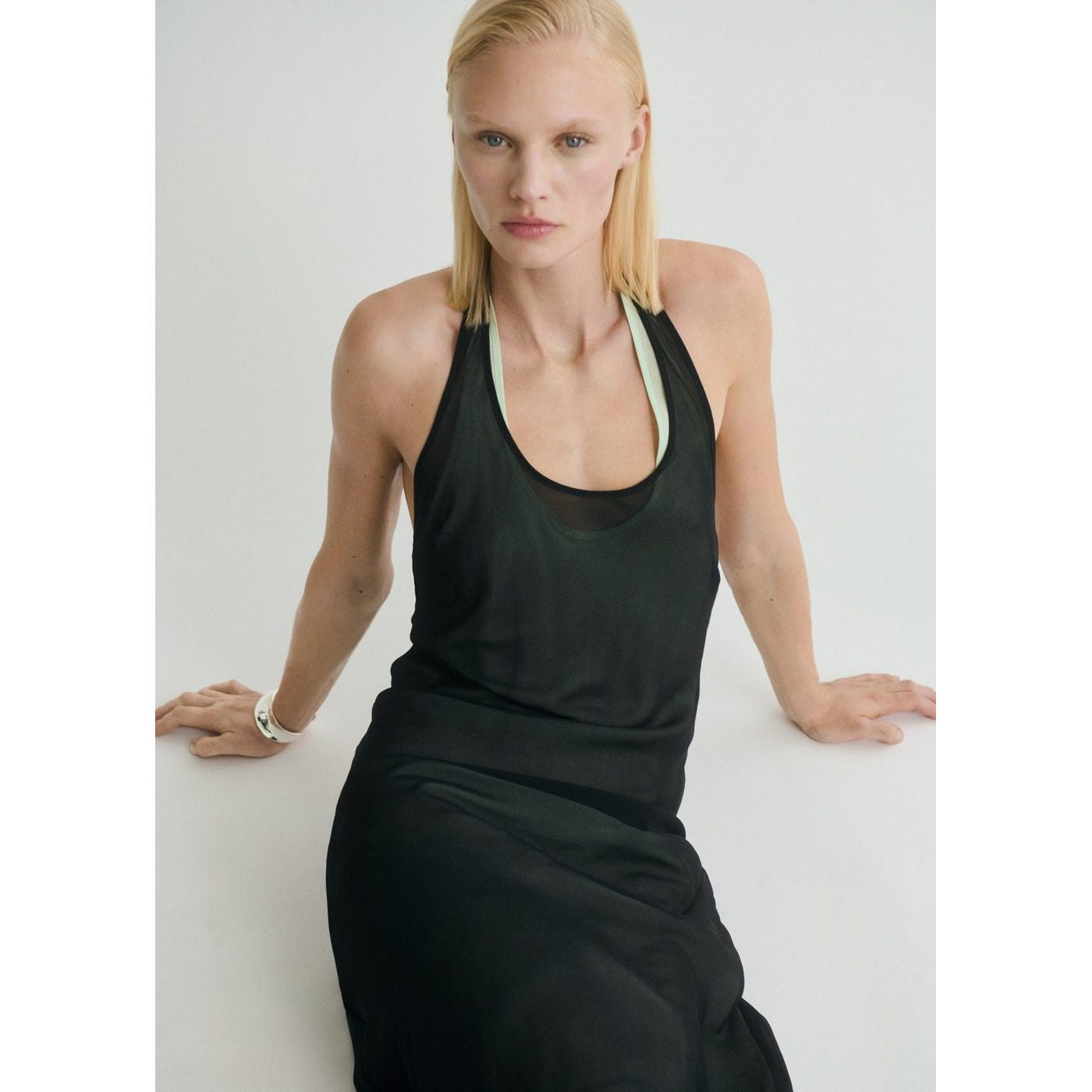 Robe Perla - Noir