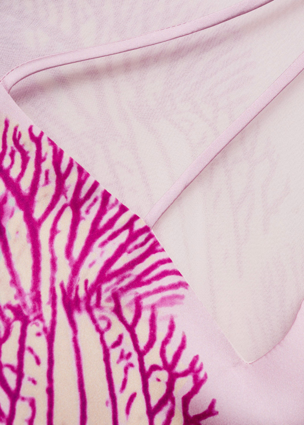 Robe Satinée Foulard À Imprimé Fleuri